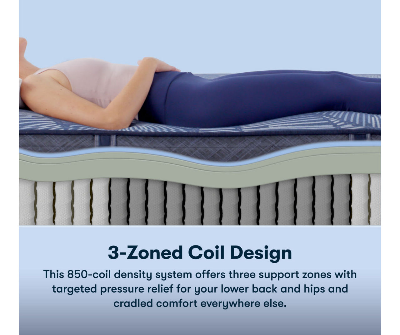 Serta Perfect Sleeper Pacific Peace Hybrid 12" King Firm Mattress & Box Spring Set
