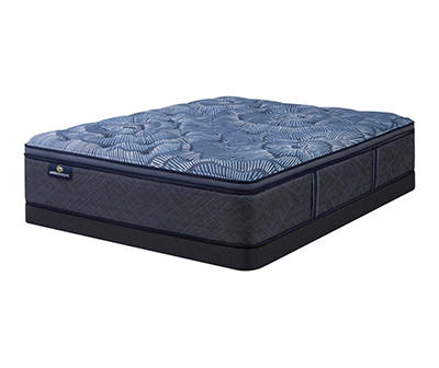 Serta Perfect Sleeper Oasis Sleep 15" Twin Plush Pillow Top Mattress & Low Profile Box Spring Set