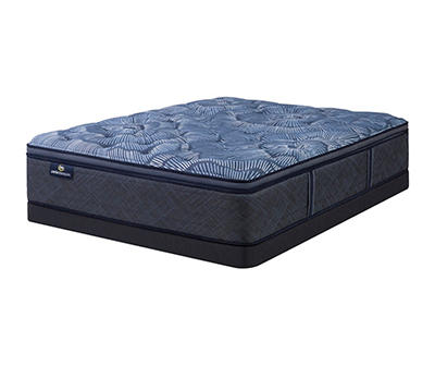 Serta Perfect Sleeper Oasis Sleep 15" Full Plush Pillow Top Mattress & Low Profile Box Spring Set