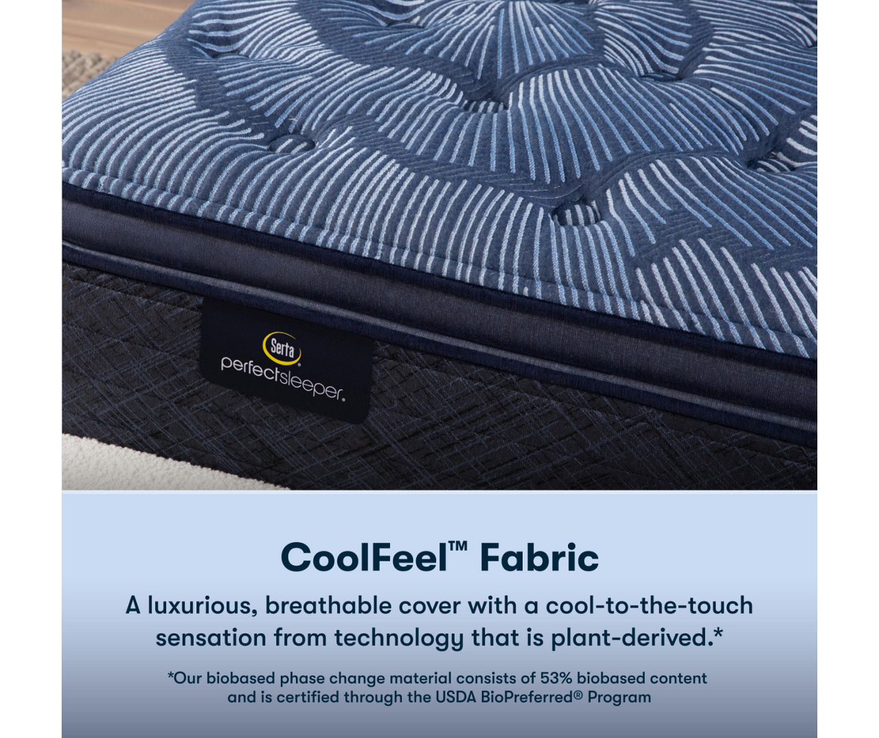 Serta Perfect Sleeper Oasis Sleep 15" King Plush Pillow Top Mattress & Low Profile Box Spring Set