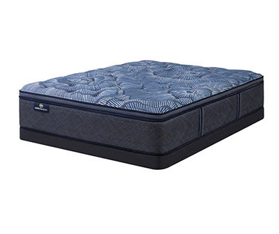 Serta Perfect Sleeper Oasis Sleep 15" California King Plush Pillow Top Mattress & Low Profile Box Spring Set