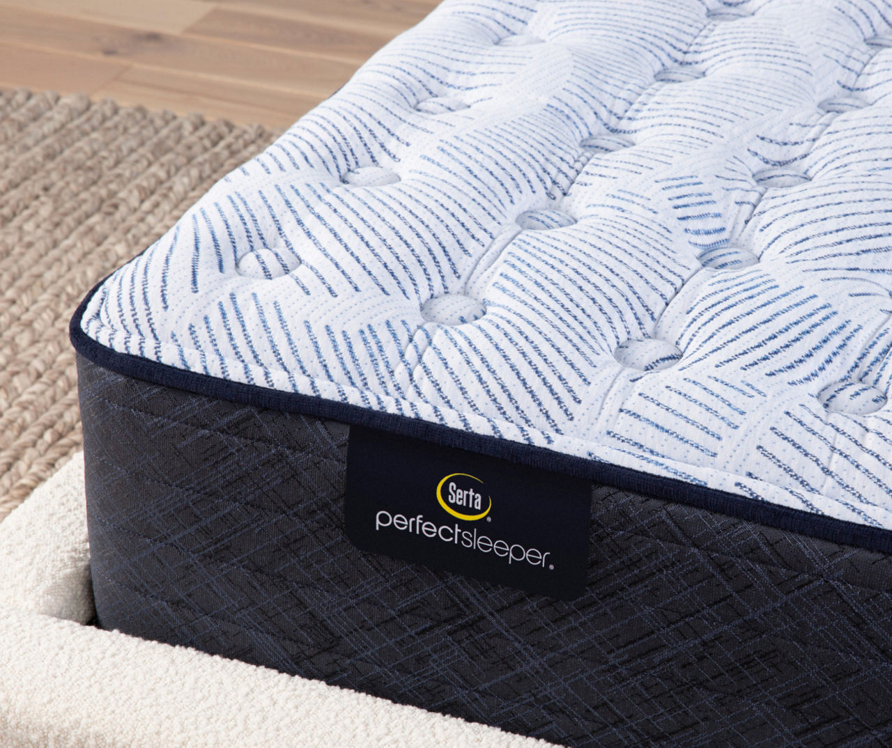 Serta Perfect Sleeper Nurture Night 13.5" King Medium Mattress & Box Spring Set