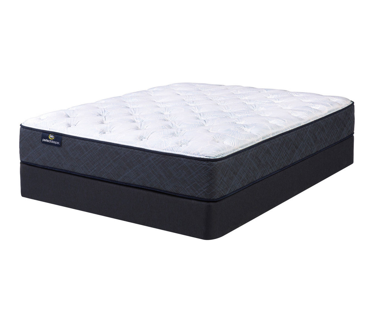 Serta Perfect Sleeper Midsummer Nights 10.5" Twin Plush Mattress & Box Spring Set Big Lots