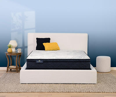 Serta Perfect Sleeper Midsummer Nights 11" Twin XL Plush Euro Top Mattress & Low Profile Box Spring Set