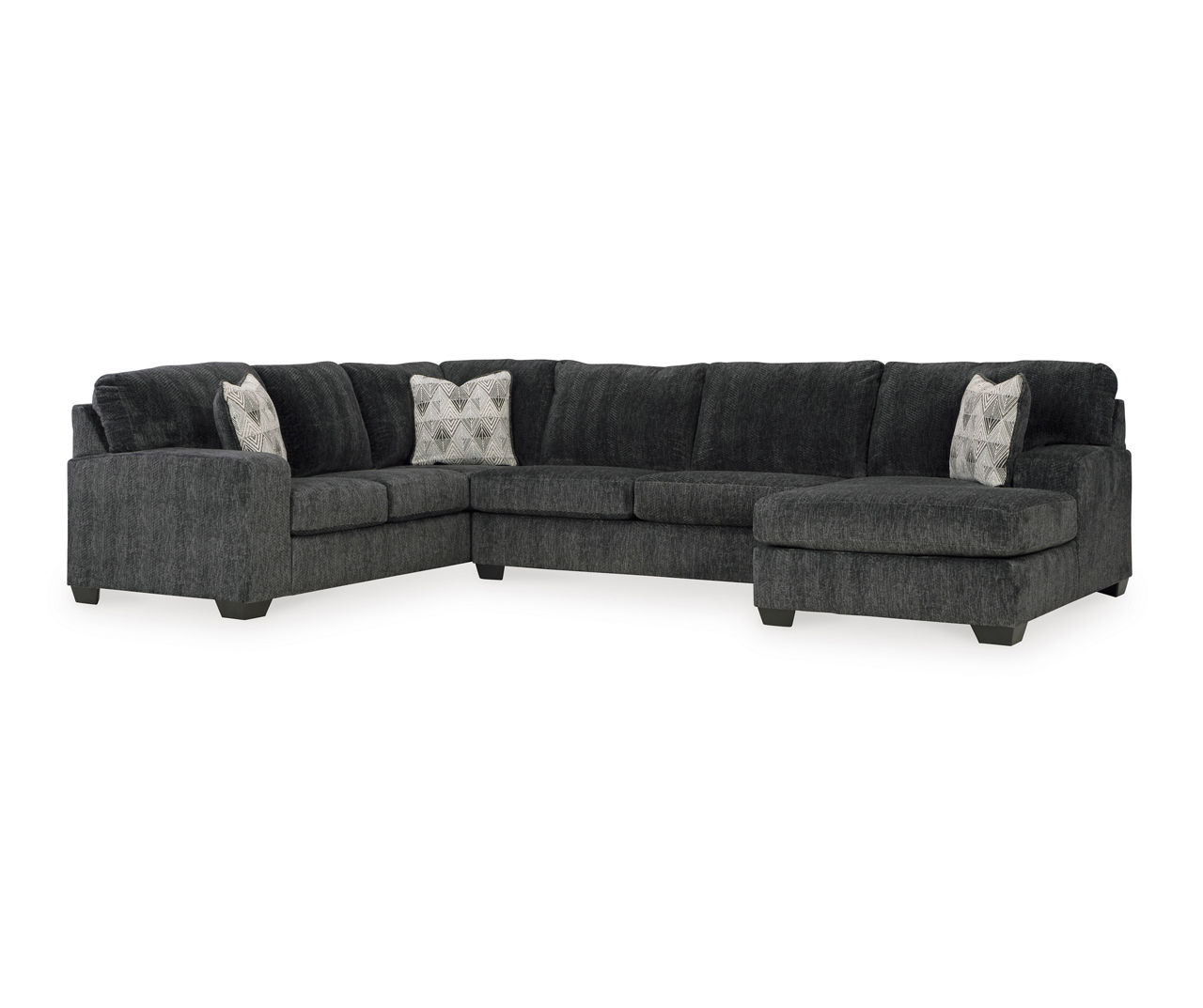 Broyhill Hollyview Shadow 3 Piece Sectional Big Lots