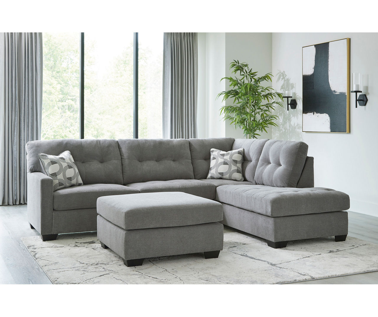 Big lots deals couch with chaise