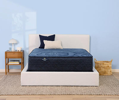 Serta Perfect Sleeper Radiant Rest Hybrid 14" Twin XL Firm Mattress & Low Profile Box Spring Set