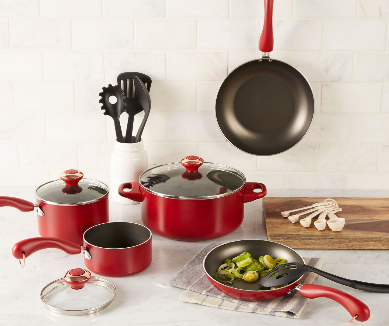 Paula Deen 12pc Nonstick cookware set