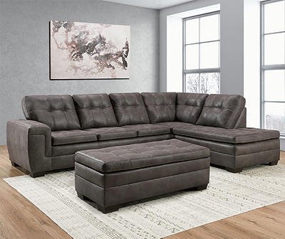 Lane Home Solutions Gray Excursion Living Room Collection 