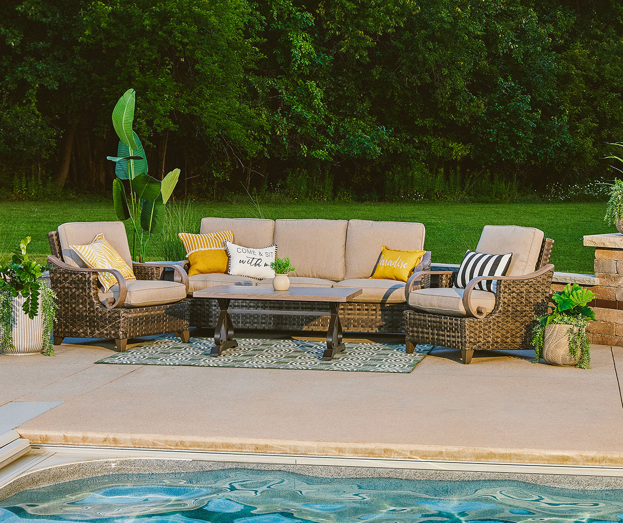 Outdoor discount patio sets