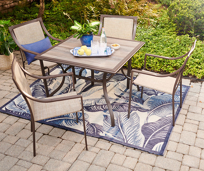 Comfy patio best sale dining set