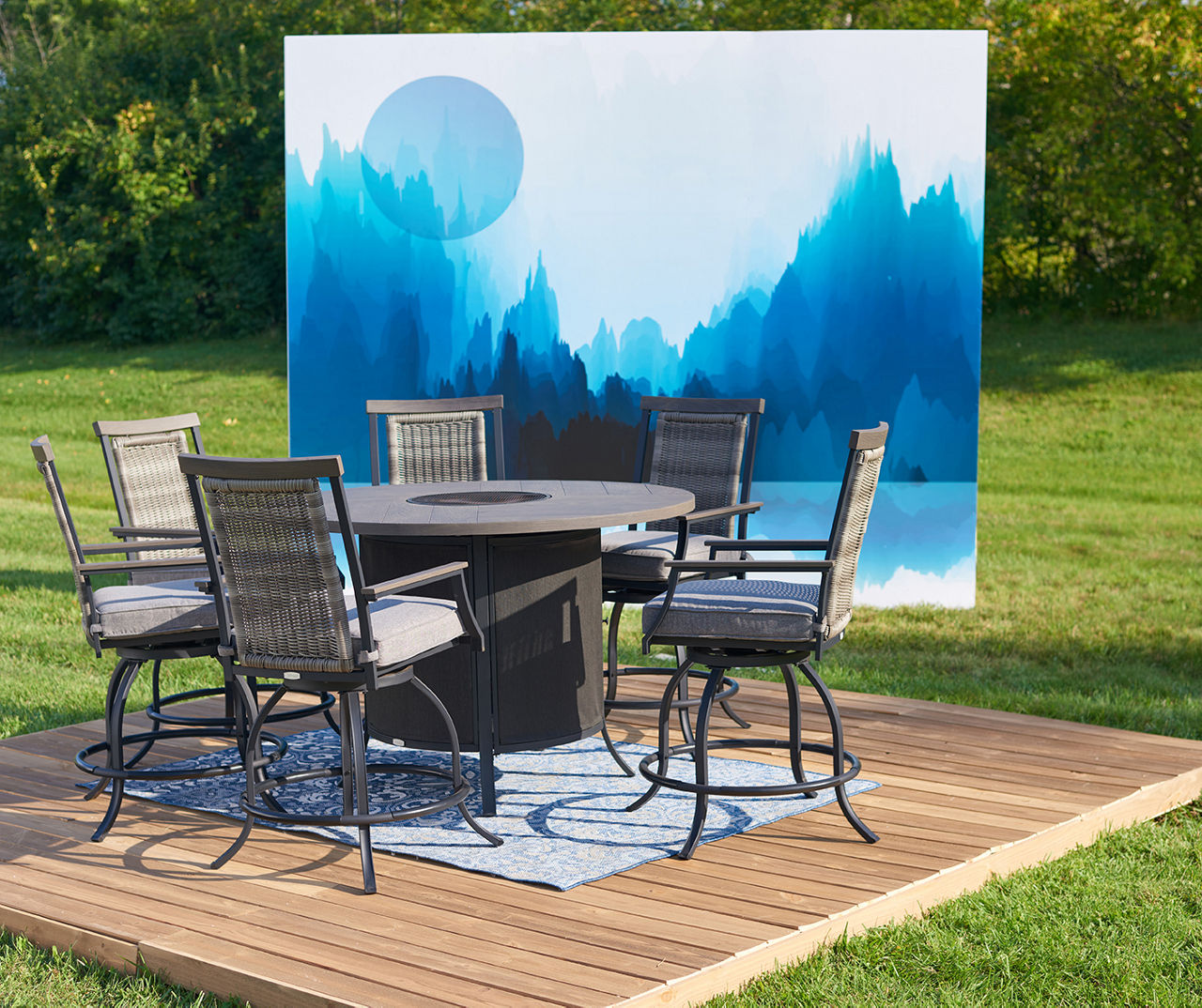 Big lots deals broyhill dining set