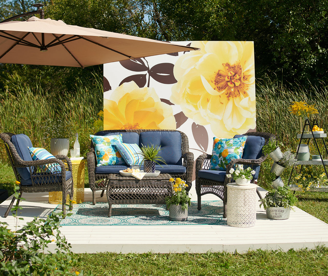 Outdoor patio set online big lots