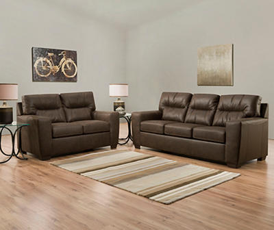 Lane Home Solutions Hilltop Chocolate Sofa Living Room Collection