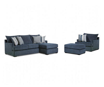 Broyhill Hartford Navy Living Room Collection