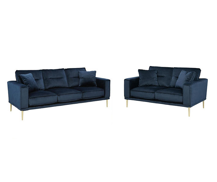 Macleary Navy Living Room Collection