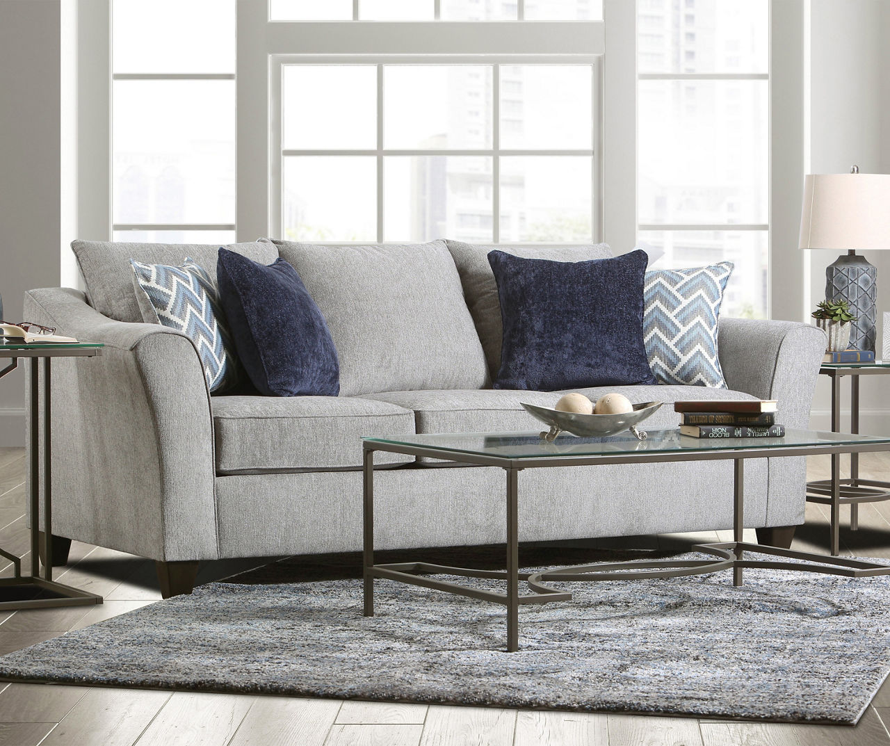 Cayman Silver Living Room Collection | Big Lots