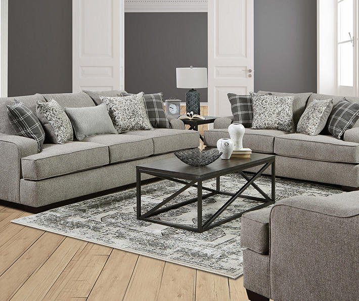 Game Changer Platinum Living Room Collection