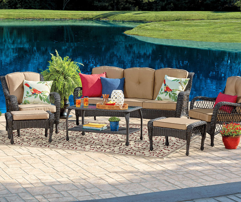 Wilson and fisher patio furniture cushions sale