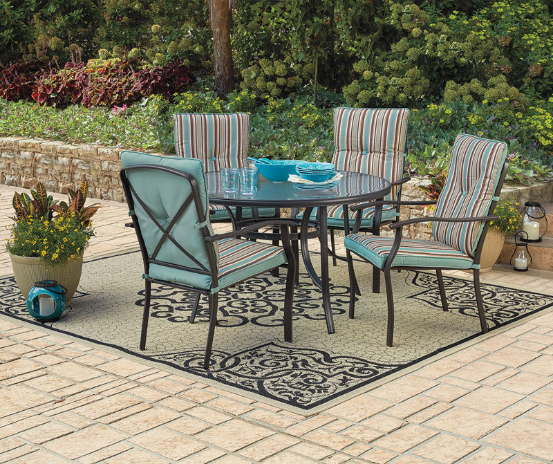 Wilson & Fisher Cushioned Chair Patio Set | Big Lots