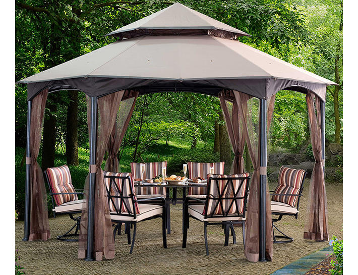 Southbay Hexagon Gazebo 11' x 11' Replacement Accessories Collection