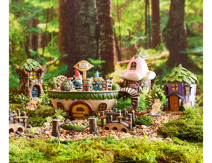Enchanted Teacup Fairy Garden Collection