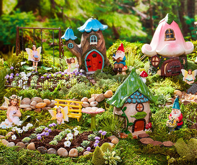 Buy 3 Save $5 Miniature Fairy Garden Produce Shelves 