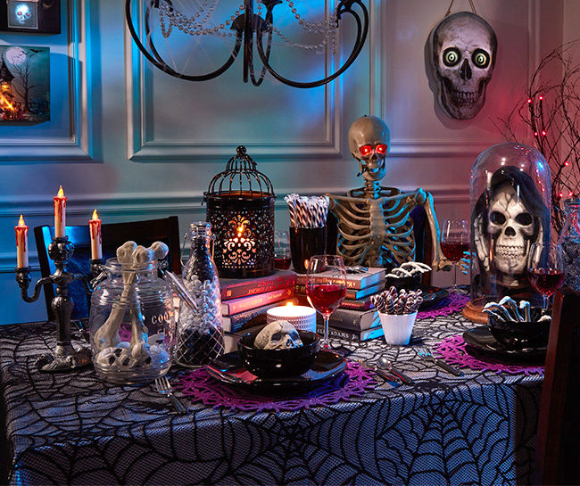 Dark Indoor Dining Halloween Décor Collection | Big Lots