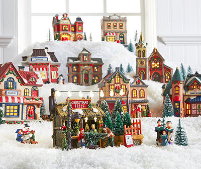 Lighted Holiday Village Collection