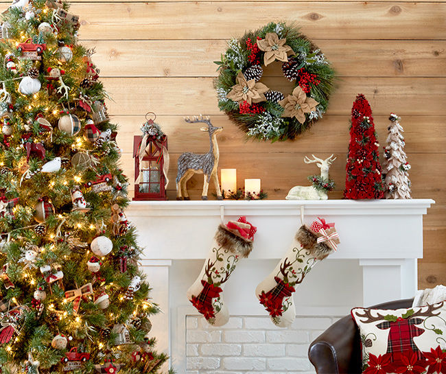 Rustic Living Room Christmas Collection | Big Lots