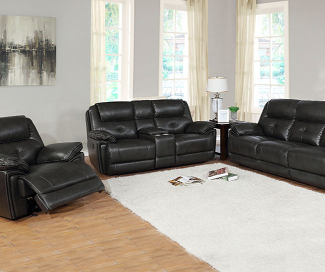 Faux leather store furniture set