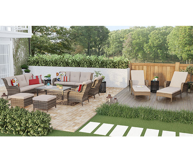 Extra large patio discount chairs