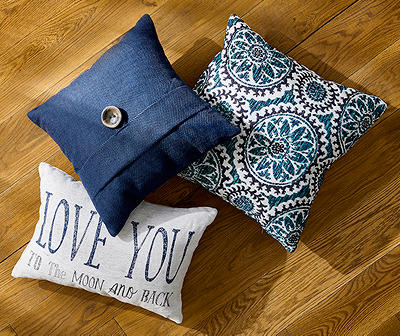Modern Medallion Indoor Pillow Collection