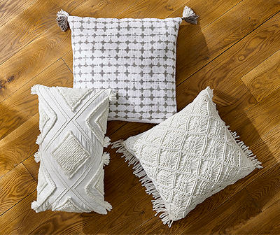 Macrame Indoor Pillow Collection