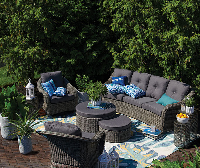 Wilson & fisher verrado 2025 cushioned patio seating set