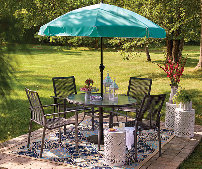 Wilson Fisher Comfortable Cord Outdoor Dining Set