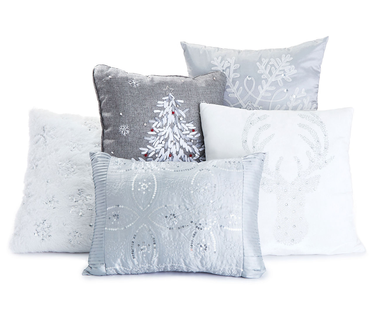 Shimmer throw pillows sale